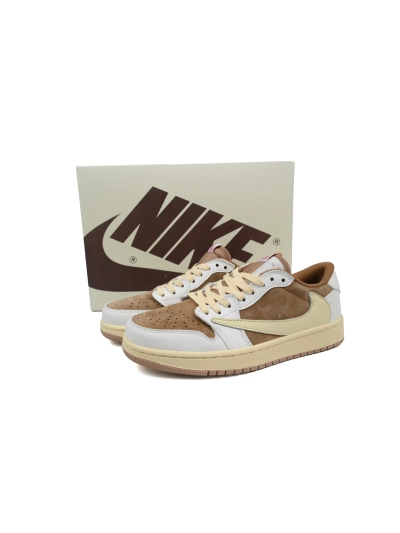 POP Travis Scott x Air Jordan 1 Low OG Sail Shy Pink DM7866-106  02