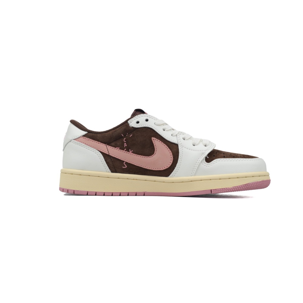 Travis Scott x Air Jordan 1 Low OG SP Dark Pony Pink DZ4137-206 