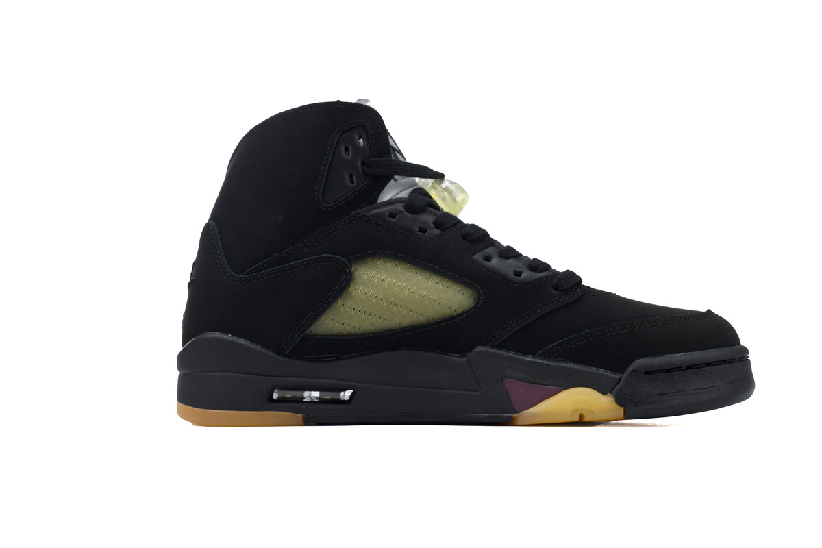 PKGoden A Ma Maniére x Air Jordan 5 Black FD1330-001 