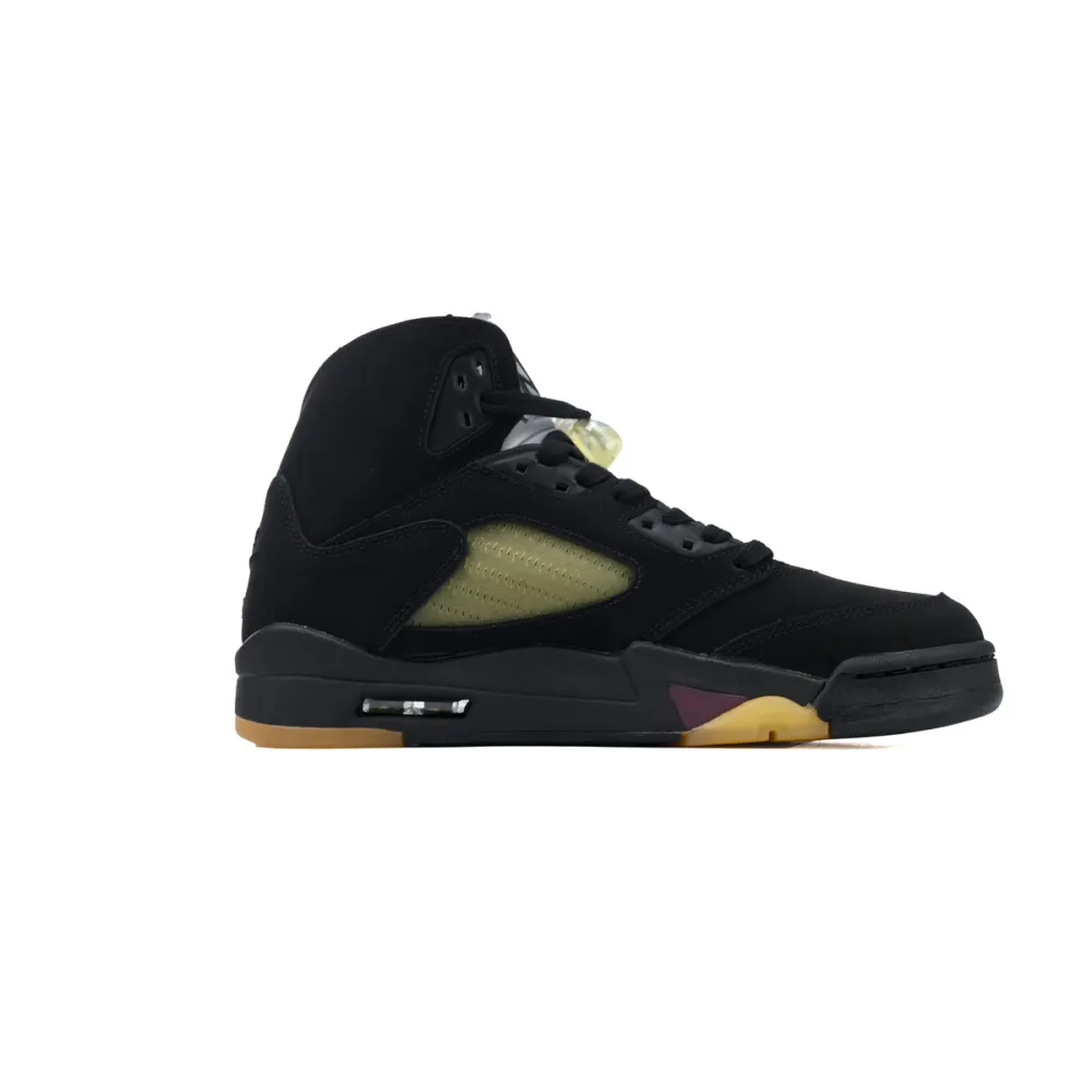 PKGoden A Ma Maniére x Air Jordan 5 Black FD1330-001 