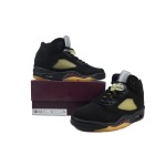 PKGoden A Ma Maniére x Air Jordan 5 Black FD1330-001 