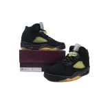 PKGoden A Ma Maniére x Air Jordan 5 Black FD1330-001 