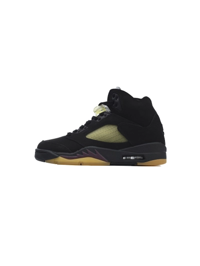 PKGoden A Ma Maniére x Air Jordan 5 Black FD1330-001  01