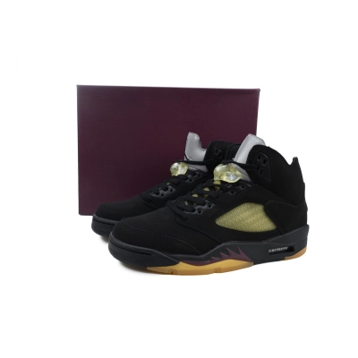 PKGoden A Ma Maniére x Air Jordan 5 Black FD1330-001  02