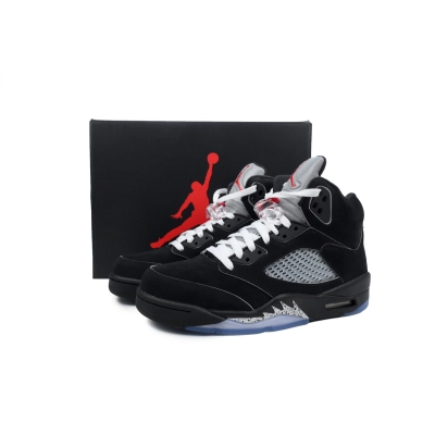 PKGoden Air Jordan 5 Black Metallic Reimagined HF3975-001  02