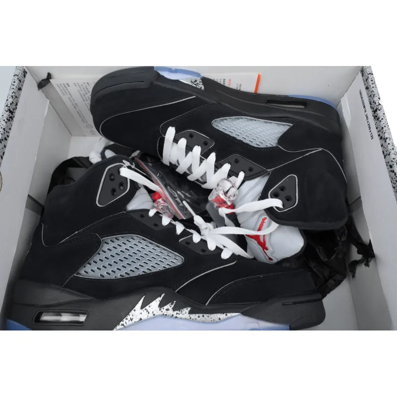 PKGoden Air Jordan 5 Black Metallic Reimagined HF3975-001 