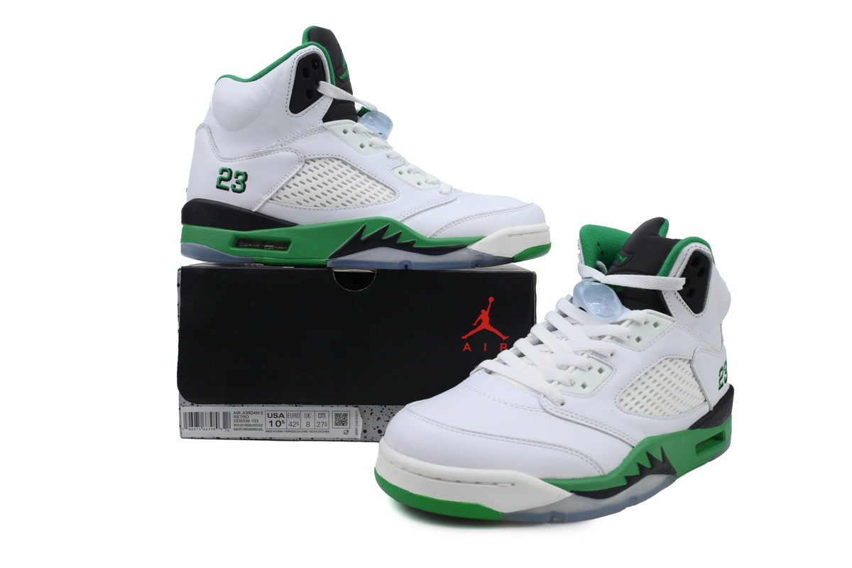 PKGoden Air Jordan 5 Lucky Green DD9336-103 