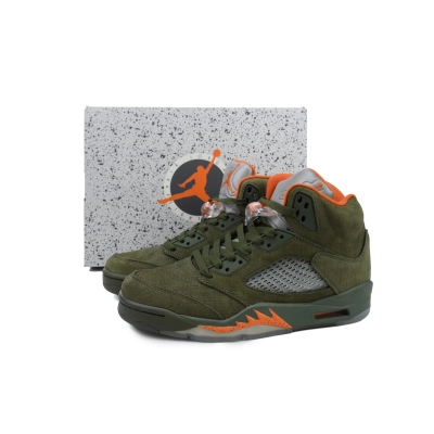 PKGoden Air Jordan 5 Retro Olive DD0587-308  02