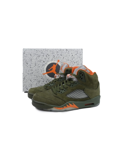 PKGoden Air Jordan 5 Retro Olive DD0587-308  02
