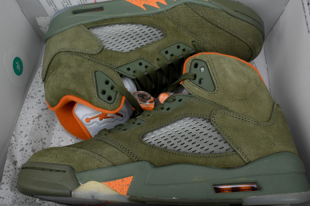 PKGoden Air Jordan 5 Retro Olive DD0587-308 