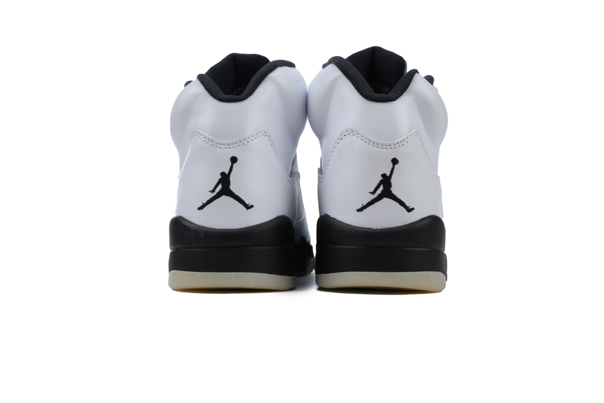 PKGoden Air Jordan 5 Retro White Black DD0587-110 
