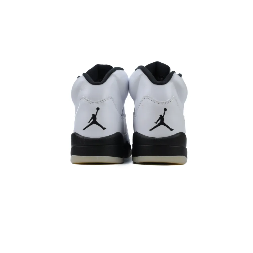 PKGoden Air Jordan 5 Retro White Black DD0587-110 