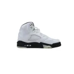 PKGoden Air Jordan 5 Retro White Black DD0587-110 