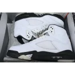 PKGoden Air Jordan 5 Retro White Black DD0587-110 