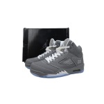 PKGoden Air Jordan 5 Retro Wolf Grey 136027-005 