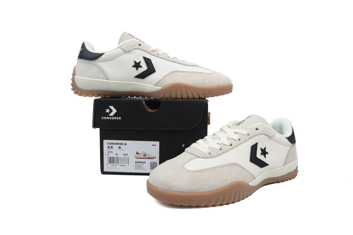 CONVERSE Run Star Trainer White Black A08262C 