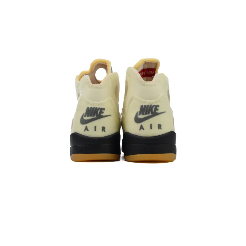 PKGoden OFF-WHITE x Air Jordan 5 Sail DH8565-100 