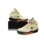 PKGoden OFF-WHITE x Air Jordan 5 Sail DH8565-100 