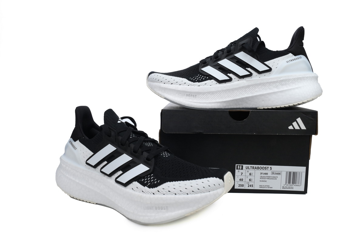  Perfectkicks Ultraboost 5 'Black and Whit' IF1480