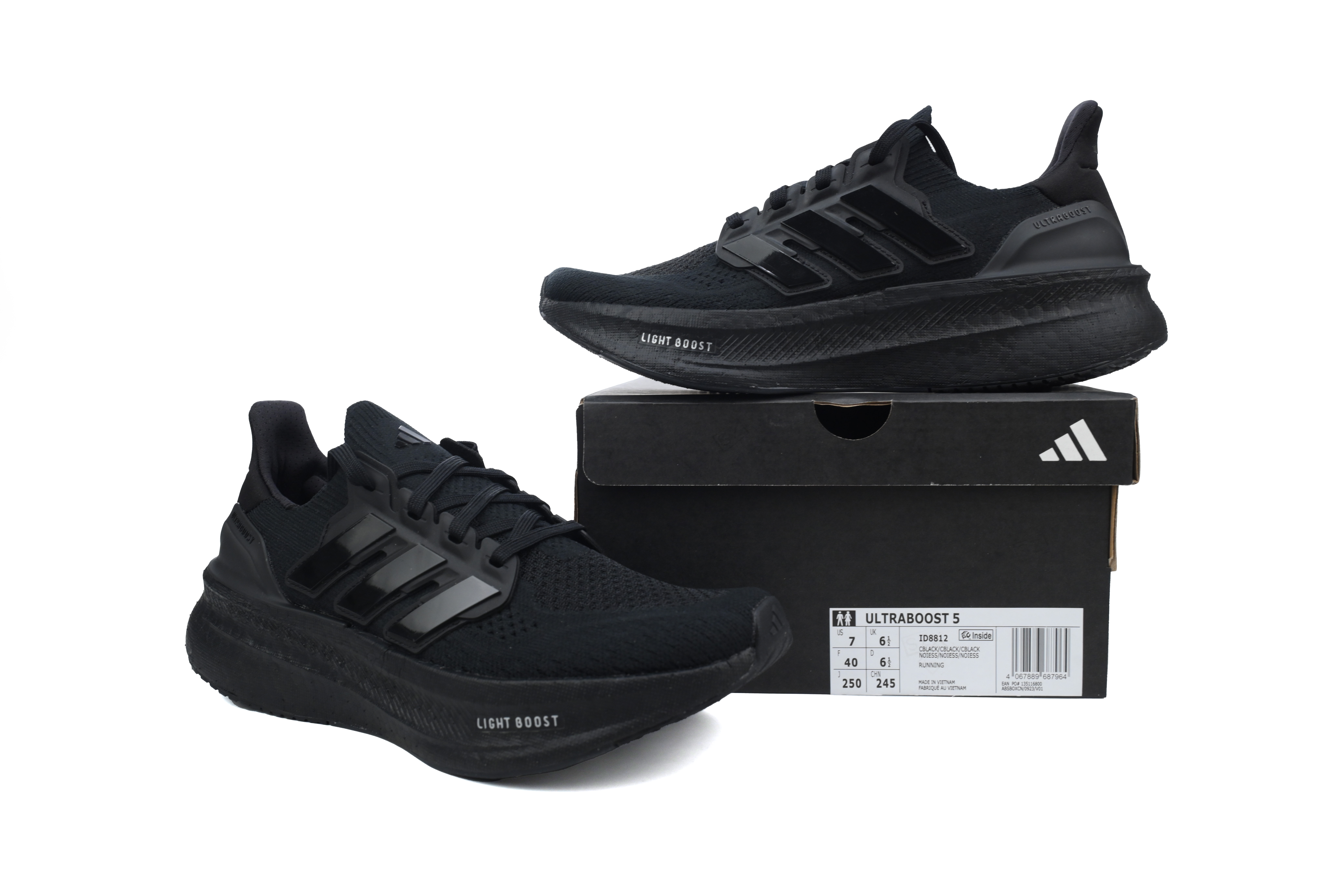  Perfectkicks UltraBoost 5 Triple Black ID8812