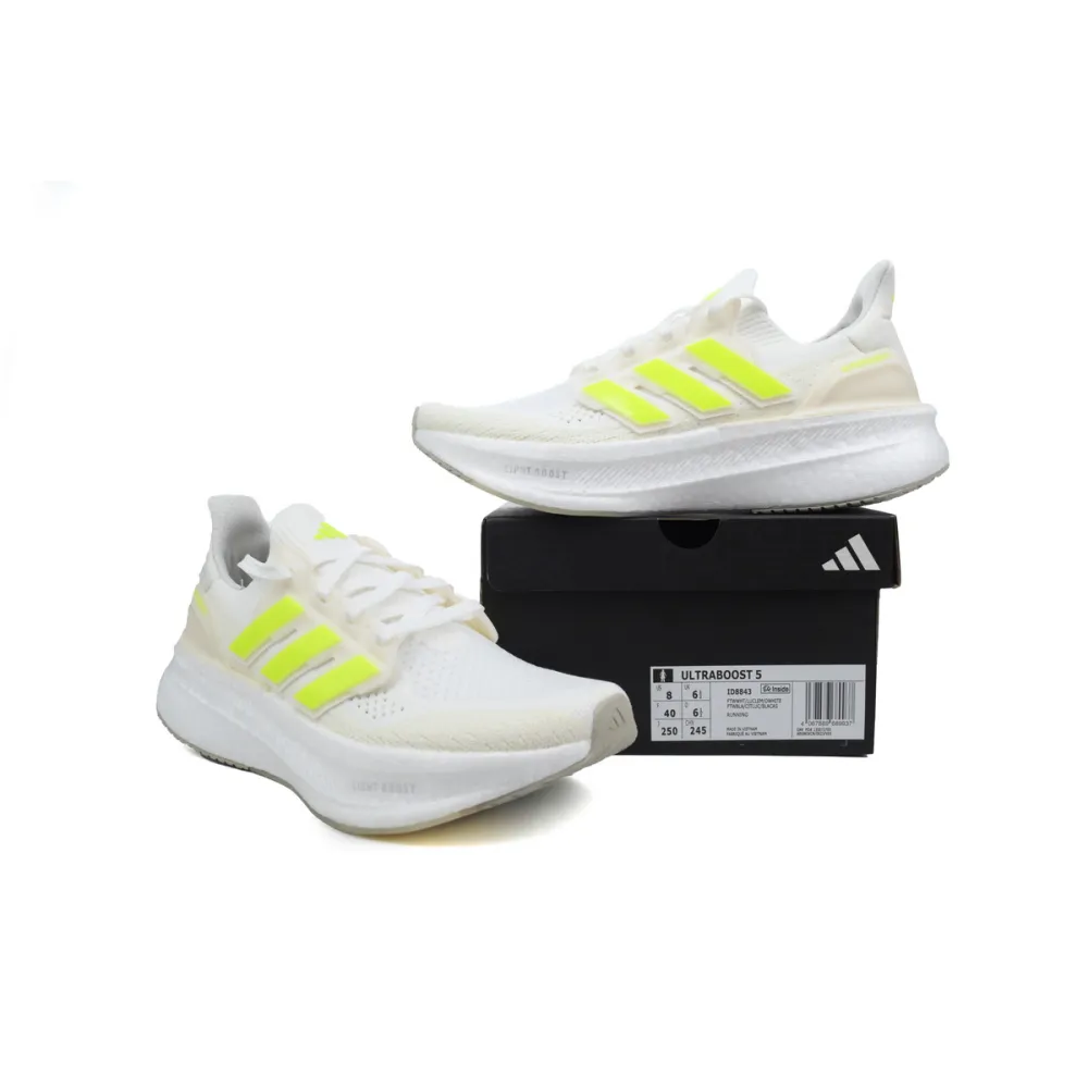 UltraBoost 5 White Yellow ID8843