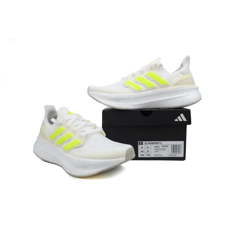 UltraBoost 5 White Yellow ID8843