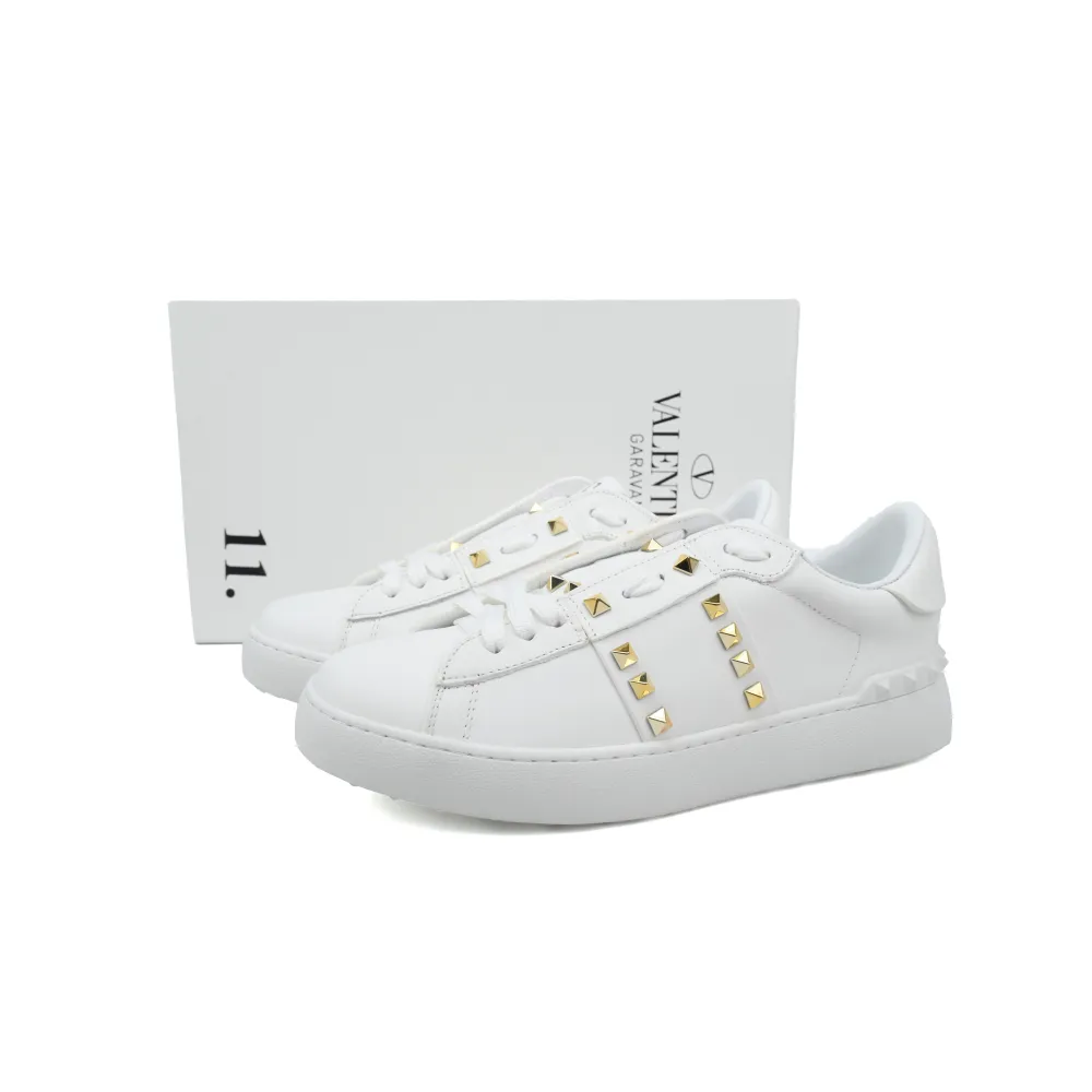 Valentino Rockstud White gold