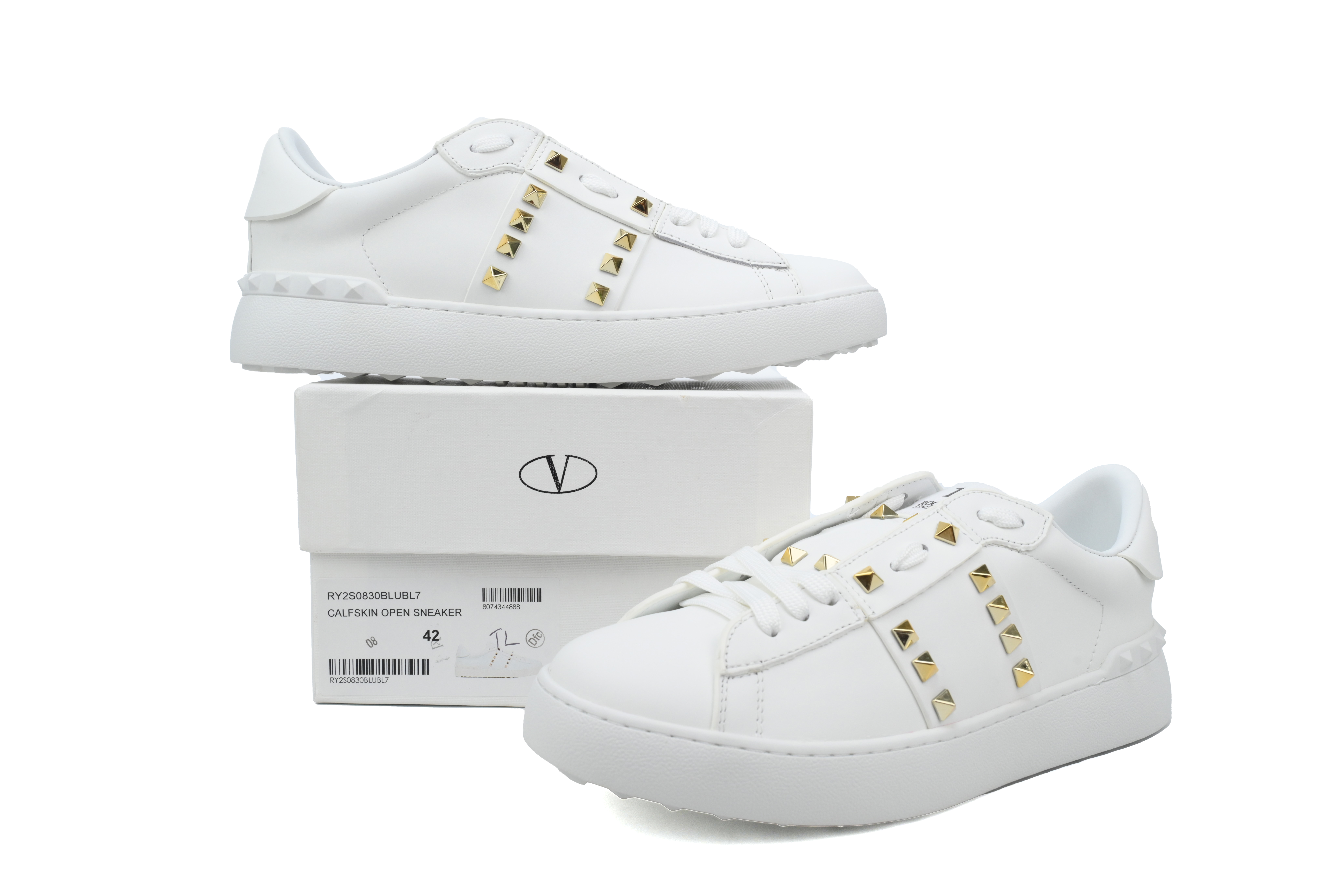 Valentino Rockstud White gold