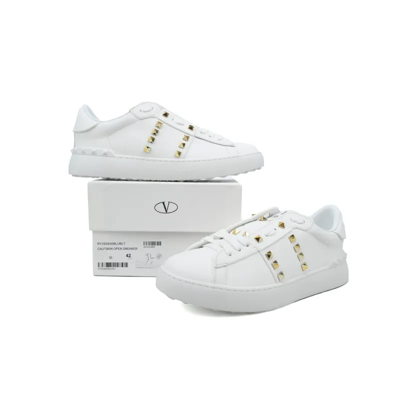Valentino Rockstud White gold