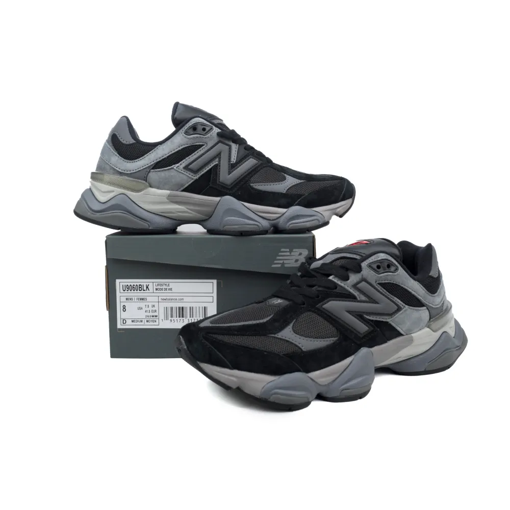 New Balance 9060 Black Castlerock U9060BLK 