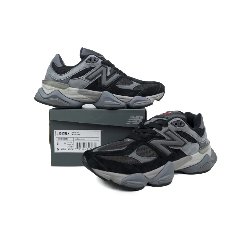 New Balance 9060 Black Castlerock U9060BLK 