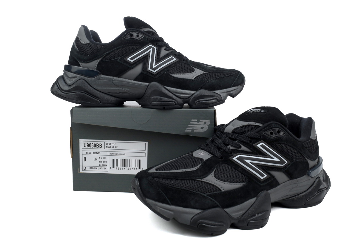  GET New Balance 9060 Black U9060BB 