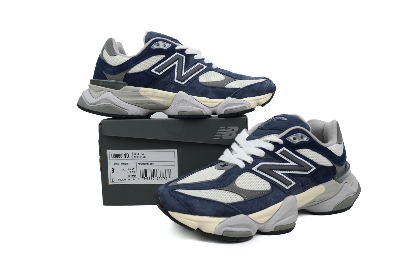 POP New Balance 9060 Natural Indigo U9060IND