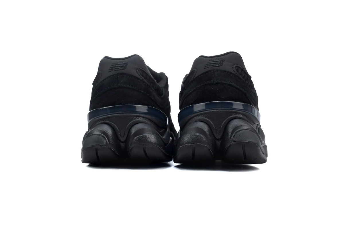 POP New Balance 9060 Triple Black Suede U9060BPM