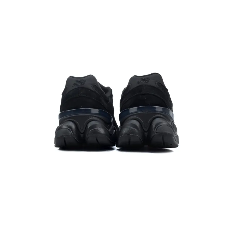 POP New Balance 9060 Triple Black Suede U9060BPM