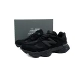 POP New Balance 9060 Triple Black Suede U9060BPM