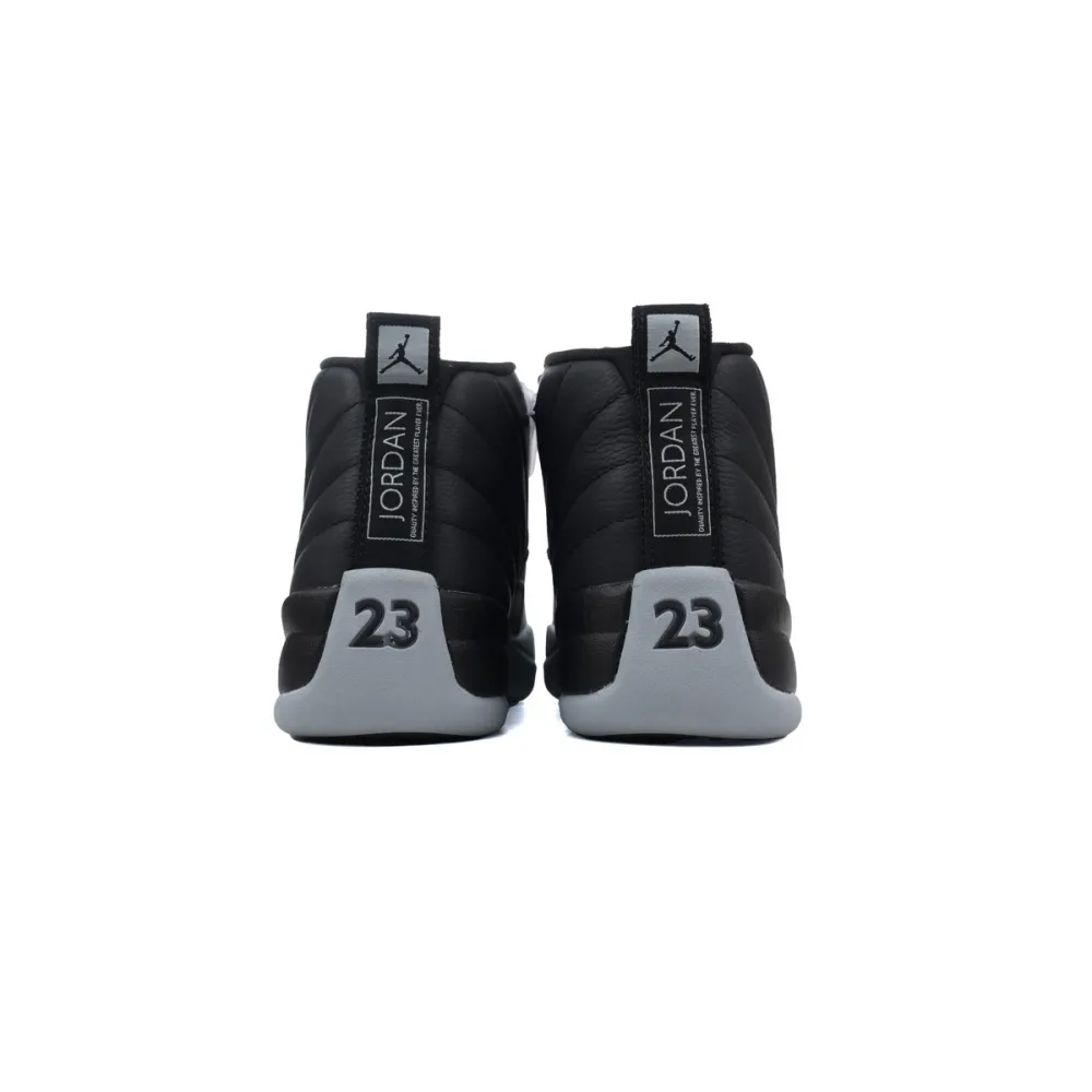PKGoden Air Jordan 12 Retro Black and wolf Grey CT8013-010 