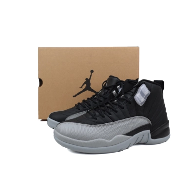 PKGoden Air Jordan 12 Retro Black and wolf Grey CT8013-010  02
