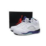 PKGoden Air Jordan 5 Retro Grape 136027-108 