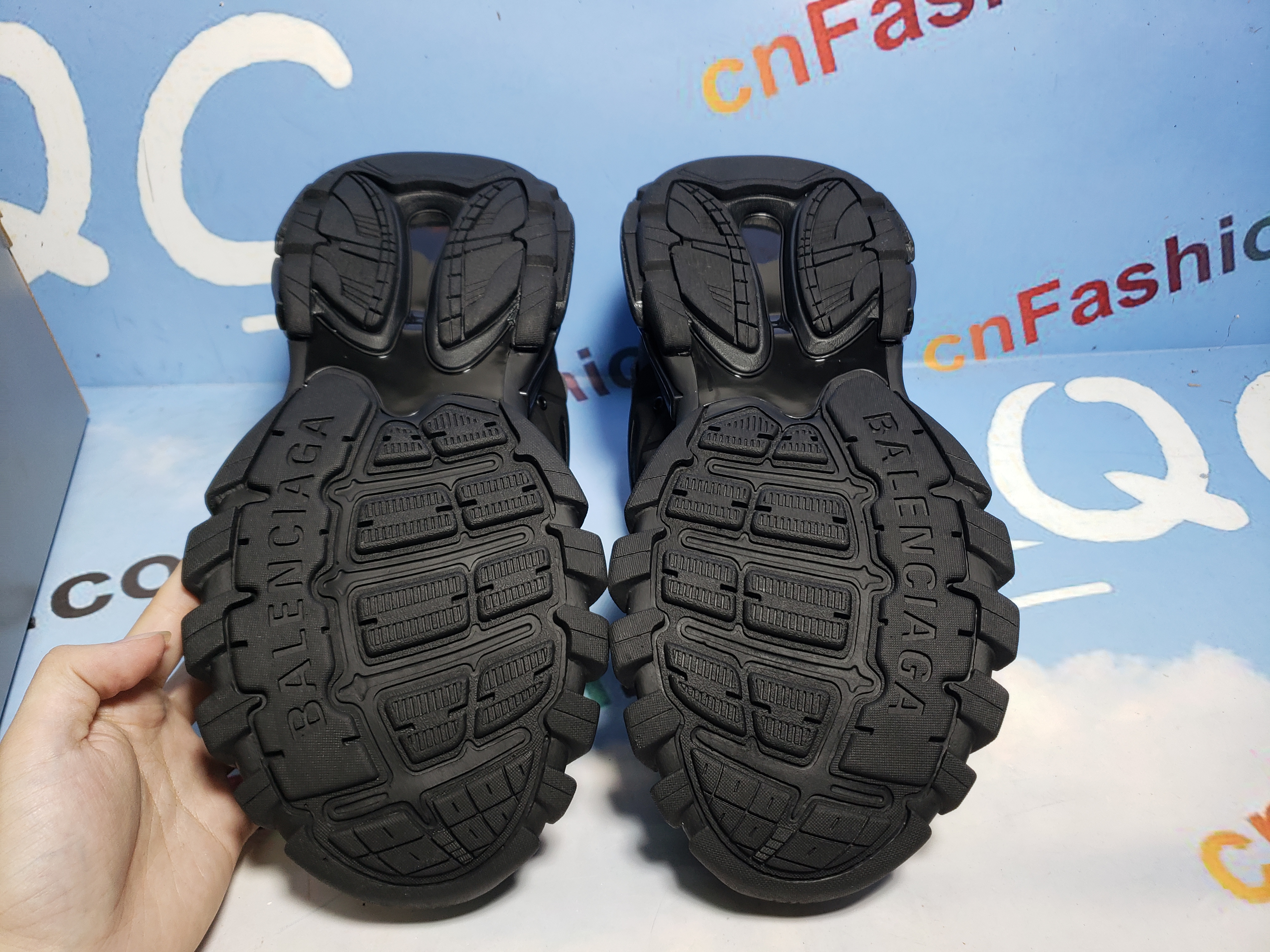 PKGoden Balenciaga  3rd LED Tess S.Black 555032 W1GB7 1000