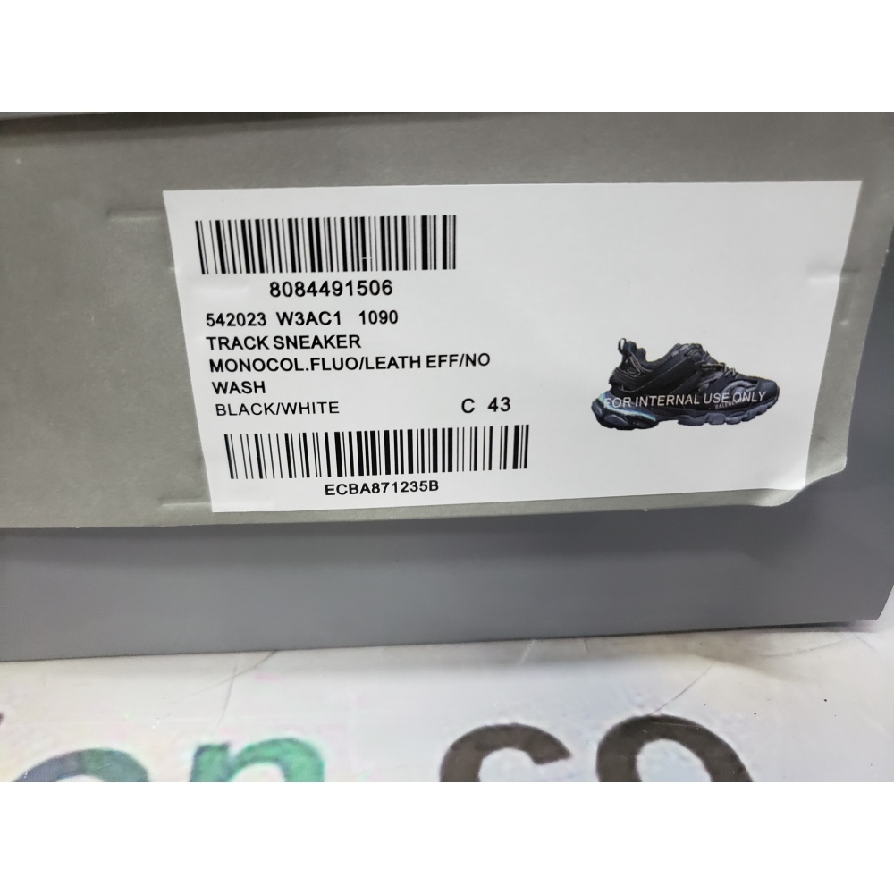 PKGoden Balenciaga  3rd LED Tess S.Black 555032 W1GB7 1000