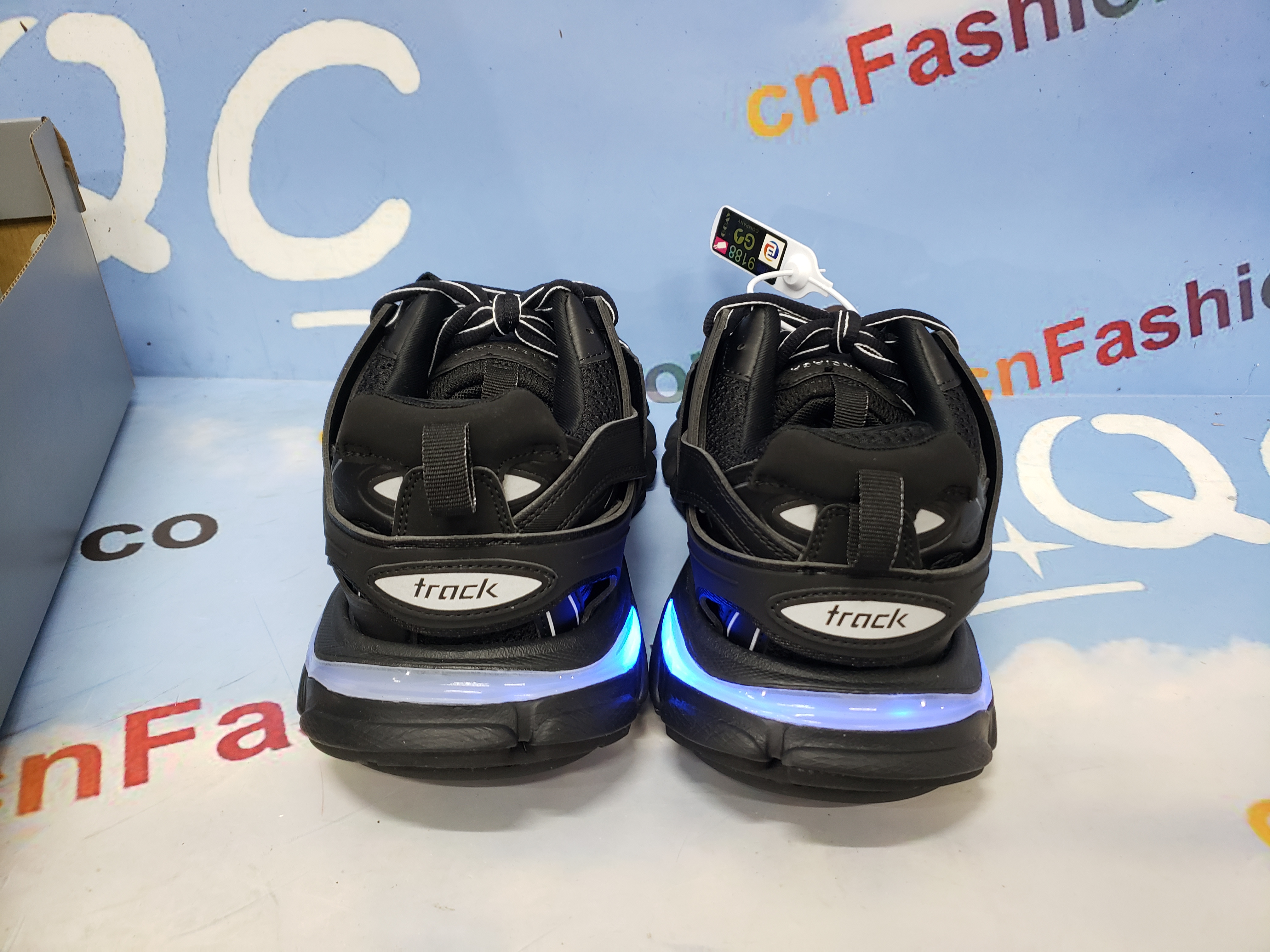 PKGoden Balenciaga  3rd LED Tess S.Black 555032 W1GB7 1000