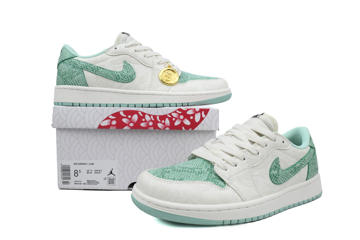  GET Air Jordan 1 Low OG Year of the Snake HF3144-100 