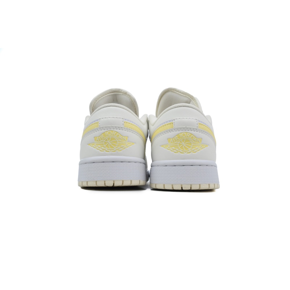 BoostMasterLin Air Jordan 1 Low White Yellow FV8486-181