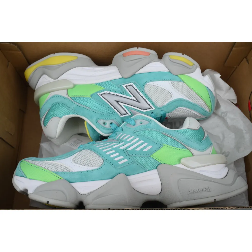 OG New Balance 9060 Cyan Burst DTLR Exclusive U9060DBT 