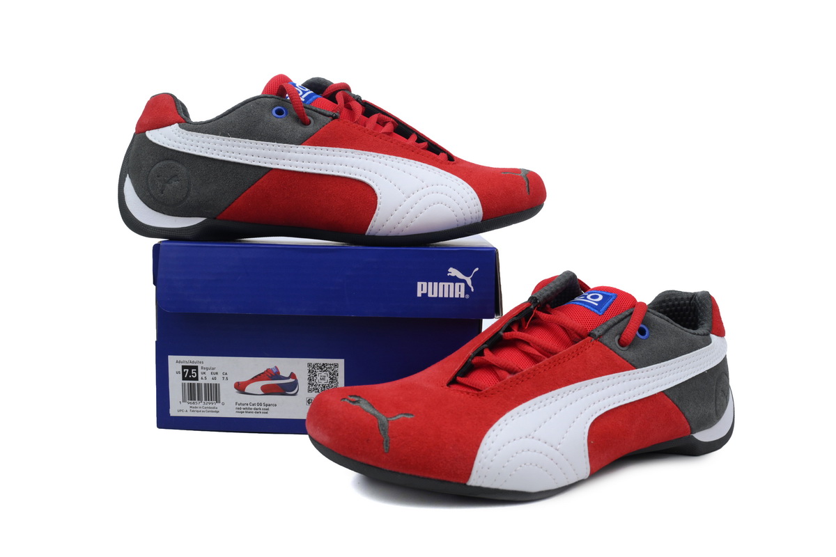  GET Sparco x Future Cat OG Fast Red Dark Night 307936-06 
