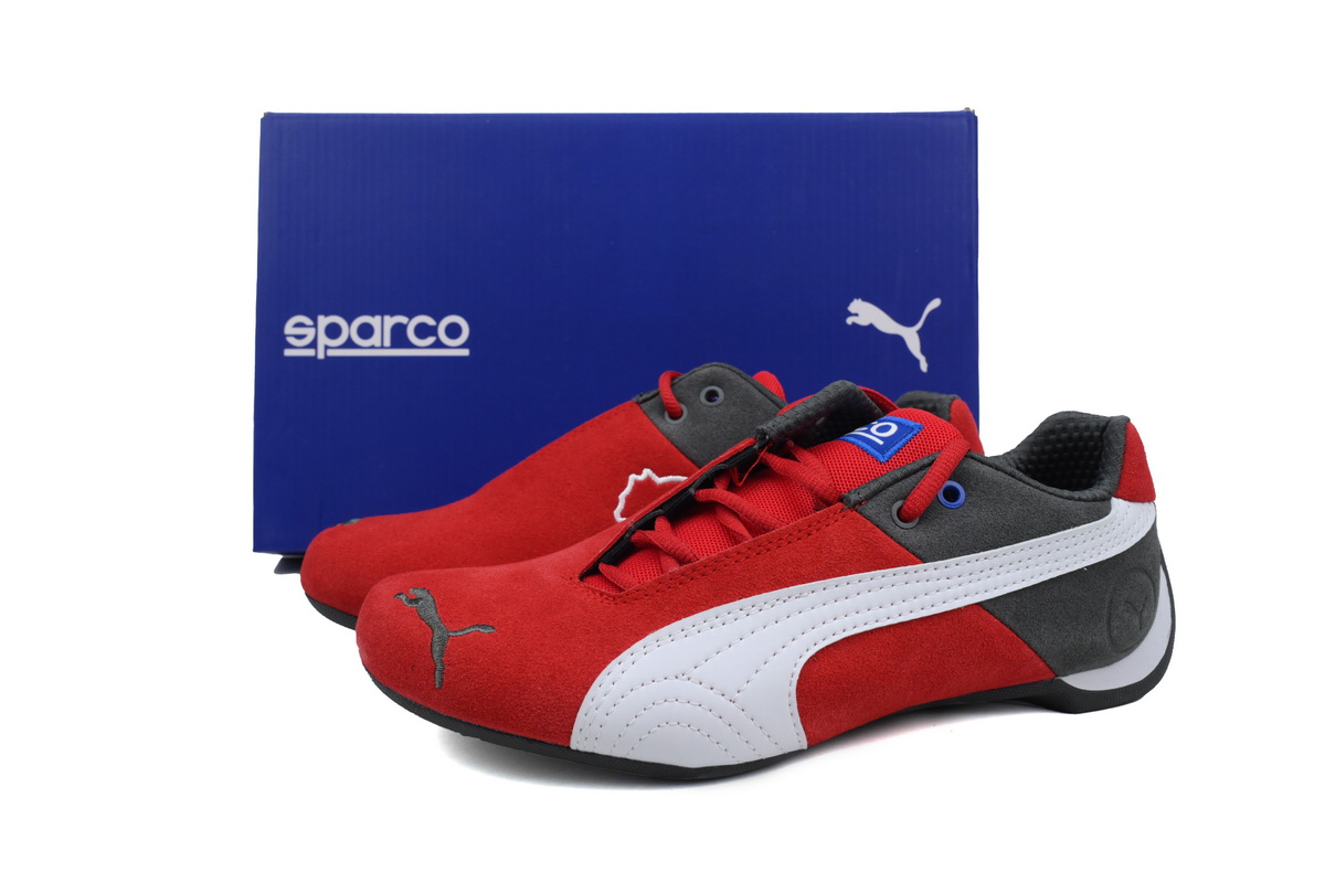  GET Sparco x Future Cat OG Fast Red Dark Night 307936-06 