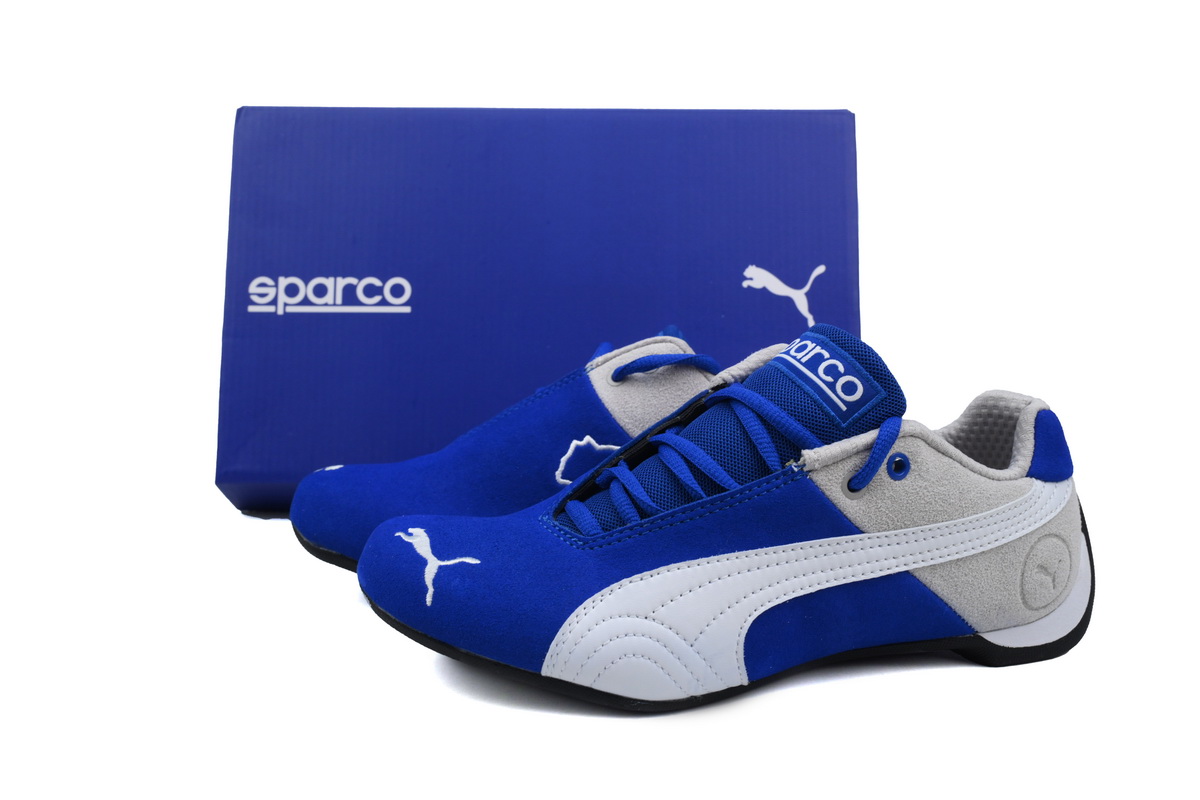  GET Sparco x Future Cat OG Reflex Blue White 307936-02 