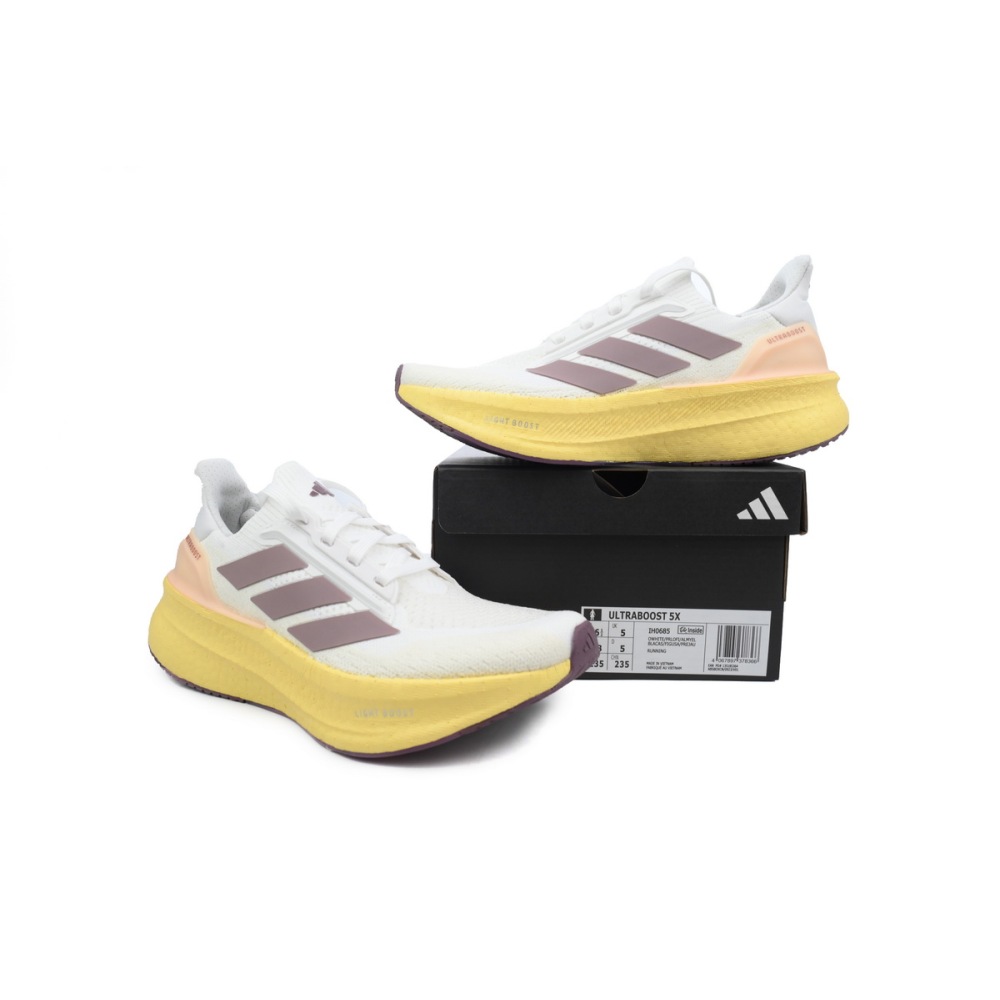 OG Ultraboost 5X White Almost Yellow IH0685