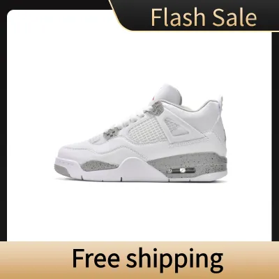 [Free Shipping] PKGoden Jordan 4 Retro White Oreo (2021)CT8527-100 01
